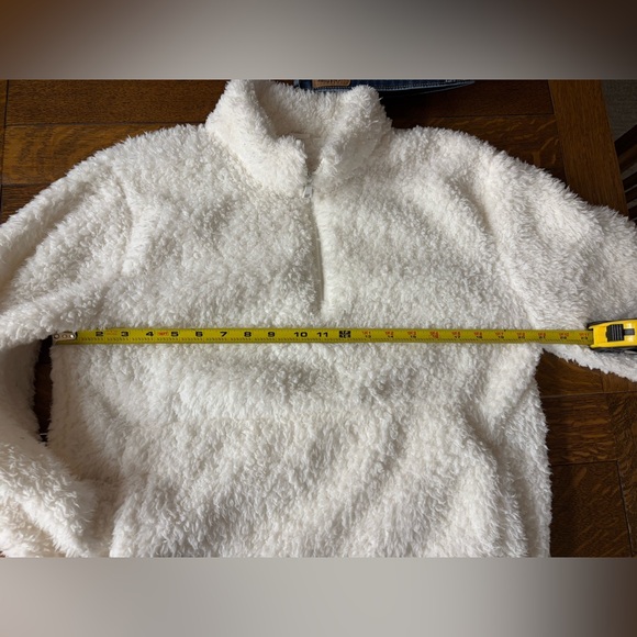 πGAP Brand | Like NEW, Winter White, 1/4 Zip Pullover Jacket, Medium, Soft - Picture 12 of 16